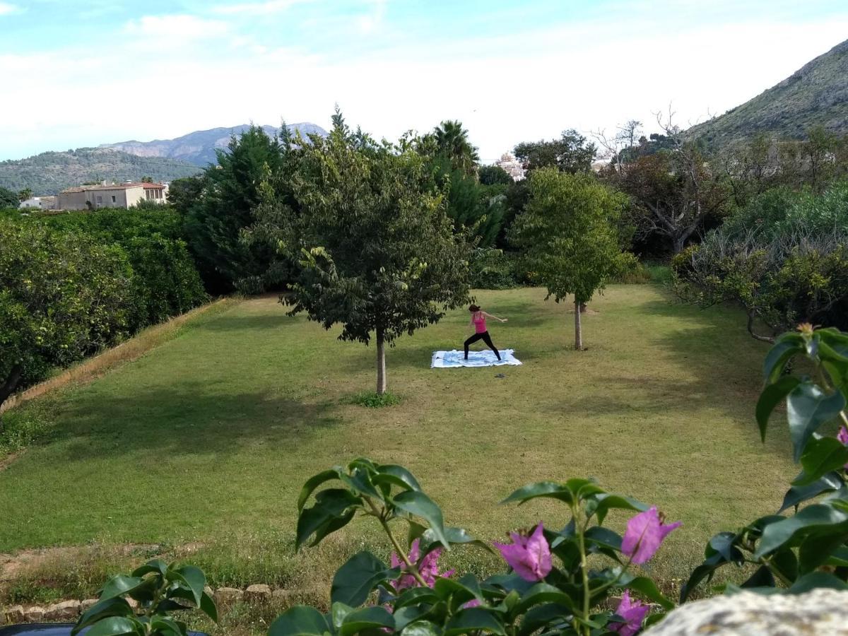 Casa Rural Con Encanto, 4 Hab Con 4 Banos Completos En Suite, Piscina Y Campo Privado Pedreguer Exterior photo